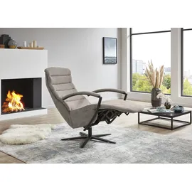 die planbar Relaxsessel DIE PLANBAR Polyester 66 x 110 x 83 cm Beige mit Relaxfunktion