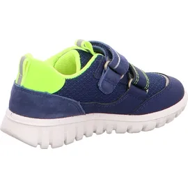 superfit SPORT7 Mini Sneaker, BLAU/GELB 8010, 25 EU