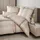 JANINE Carmen S Jersey Beige/Braun 155 x 220 cm + 80 x 80 cm