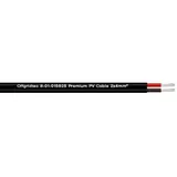 Solarkabel 2x2,5mm2 H1Z2Z2-K 2,5mm2 Zweiadrig Schwarz