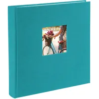 Goldbuch Fotoalbum Bella Vista Türkis 24 893 25x25cm