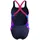 Speedo Print Powerback Badeanzug Pink 128