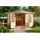 Alpholz 5-Eck Gartenhaus Monica 3,25 x 3,25 x 2,7 m natur