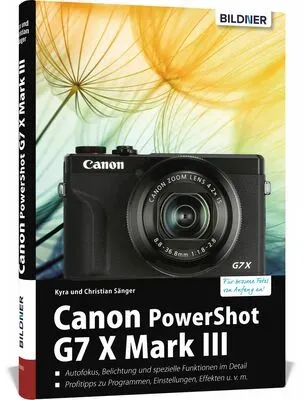 Buch Canon PowerShot G7 X Mark III