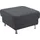 Candy Polsterhocker Korfu Polyester 73 x 48 x 73 cm Grau