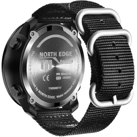 North Edge Apache Multi-sport Wr 50 M Uhr - Black Steel - One Size