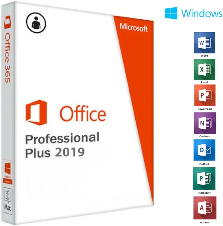 Microsoft Office 2019 Professional Plus 32Bit/64Bit