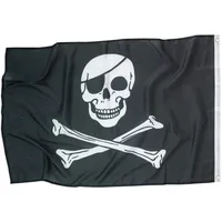 amscan® Amscan 9902133 Piratenflagge 92 x 60 cm,