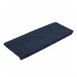 vidaXL Stufenmatten Selbstklebend 15 Stk. 65x24,5x3,5 cm Blau