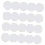 Healeved 50 Stück Selbstklebende Nagelpolierscheiben Ø25mm Hautschonend für Hornhautentfernung Pediküre Zubehör für Zuhause Nagelstudio