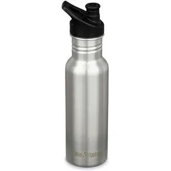 Trinkflasche Classic 532 ml Sport Cap brushed stainless 500ML