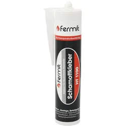 Fermit Schamottkleber HT1100 310ml Schamottekleber Reparaturkleber Dichtkleber