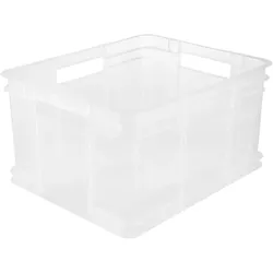 Keeeper - Aufbewahrungsbox 24L Transparent, Kollektion Bruno