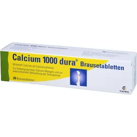 MYLAN DURA GMBH Calcium 1000 dura Brausetabletten 20 St.