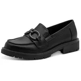Jana Damen Slipper Schwarz 37