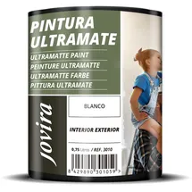 JOVIRA PINTURAS Ultramatte Wandfarbe Weiß 0,75 l