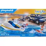 Playmobil Family Fun Pick-Up mit Speedboot 70534