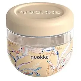 Quokka BUBBLE VINTAGE FLORAL | BEHÄLTER FÜR ESSEN AUS MS MIT SILIKONHÜLLE 770 ML