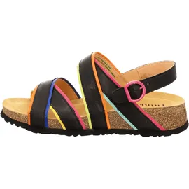 THINK! Koak Kreuzriemen Sandale schwarz kombi 953