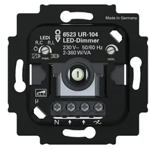 Busch-Jaeger LED-Dimmer. 2+3 Draht mit 6523 UR-104