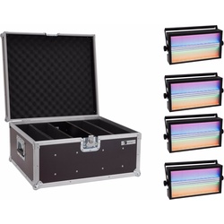 Eurolite Set 4x LED Super Strobe ABL + Case, Licht Set