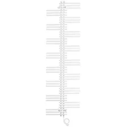 Zehnder Design-Handtuchwärmer „Yucca“ 50 × 90,8 cm in Chrom