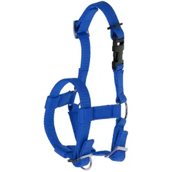 Alpaka-Halfter verstellbar, blau