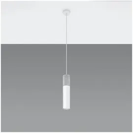 Sollux Borgio 1-flg. GU10 40W 40 cm weiß/grau