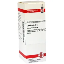 Cantharis D 6 Dilution 20 ml