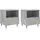 vidaXL Nachtschrank 40 x 35 x 47,5 cm Grau