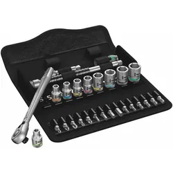WERA   Zyklop Metal-Knarre mit Umschalthebel - Extrem schlank, langer Hebel,