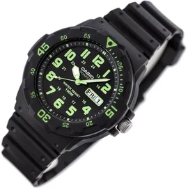 Casio Uni Uhr Casio MRW-200H-3B - Schwarz/Grün