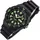 Casio Uni Uhr Casio MRW-200H-3B - Schwarz/Grün