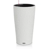 LECHUZA Cilindro Cottage Komplettset Ø 23 x 41 cm weiß