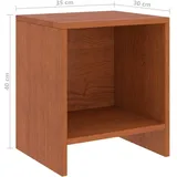 vidaXL Nachtschrank 2 Stk. 35 x 30 x 40 cm Honigbraun