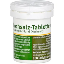 Kochsalz-tabletten