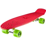 Ridge PB-27-Red-Green Skateboard, Red/Green, 69 cm
