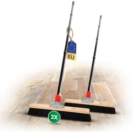 Novaliv Besen 2x Schwarz