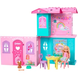 Barbie Puppenhaus Pop-Up-Haus Chelsea mehrfarbig JFW49