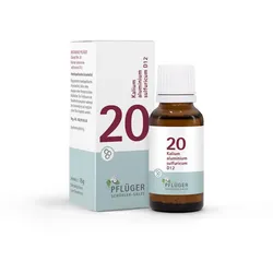 Schüßler-Salz Nr. 20 Kalium aluminium sulfuricum D12 15 g