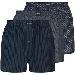 Le boxer Woven  Jockey bleu