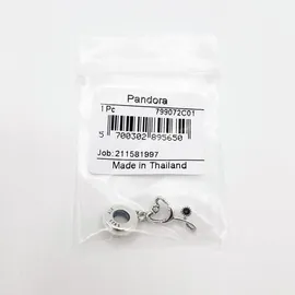 Pandora Stethoskop Herz Silber 799072C01