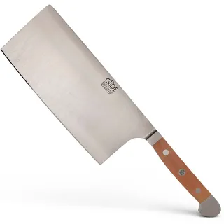 franz gã1⁄4de GÜDE Solingen - Hacker geschmiedet, 18 cm, Birnenholz, ALPHA BIRNE, Doppelkropf, Handmade Germany