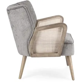 BIZZOTTO Poltrona Virna Silber