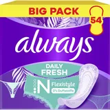 Always Daily Fresh Slipeinlagen Flexistyle Normal ohne Duft Big Pack - 54.0 Stück