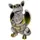 Kremers Schatzkiste Gartenfigur Süsser Drache mit Blumenstrauss 25cm Dekoration Deko für den Garten Drachenfigur Vaklentinstag Geschenk