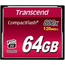 Transcend Premium 800x CF-Karte 64 GB