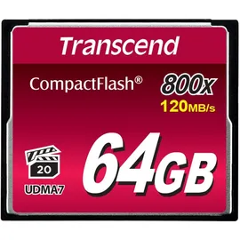 Transcend Premium 800x CF-Karte 64 GB