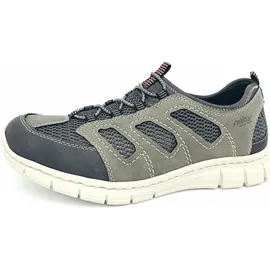 Rieker Herren Slipper grau 42