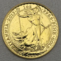 Goldmünze 1oz Britannia 2015 (Großbritannien)